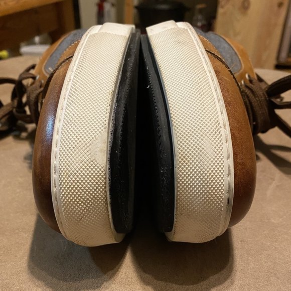 Di Bianco Scrape Mens Dress Sneaker Hand Made Italian Shoe - Picture 7 of 8